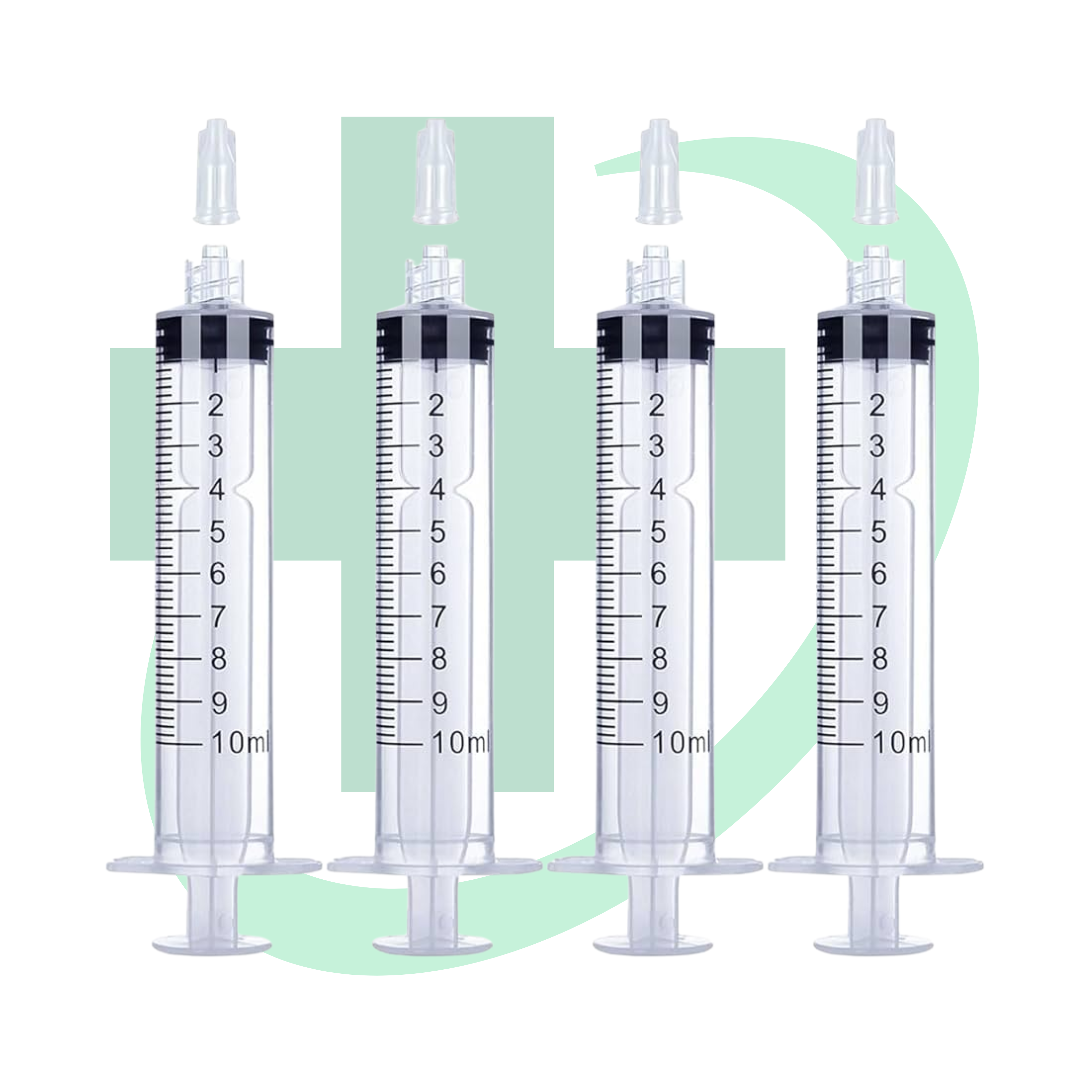 Disposable Syringes (10cc, 10pcs)